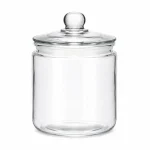 Clear Glass Storage Jar
